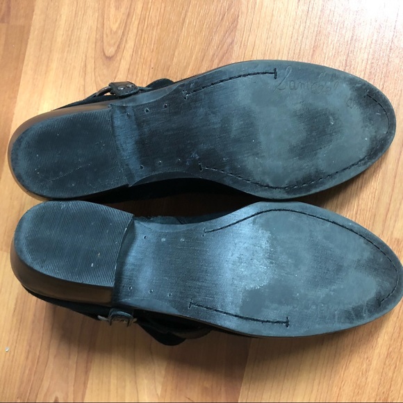 Sam Edelman Phoenix Suede Leather Harness Booties - Picture 5 of 8